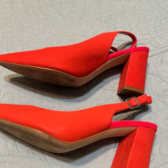 Gibson Latimer Bethani Block Heel Sling Back Size 6 - Picture 2 of 6